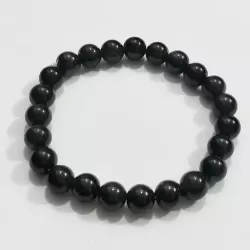 Silver Obsidian Bracelet 