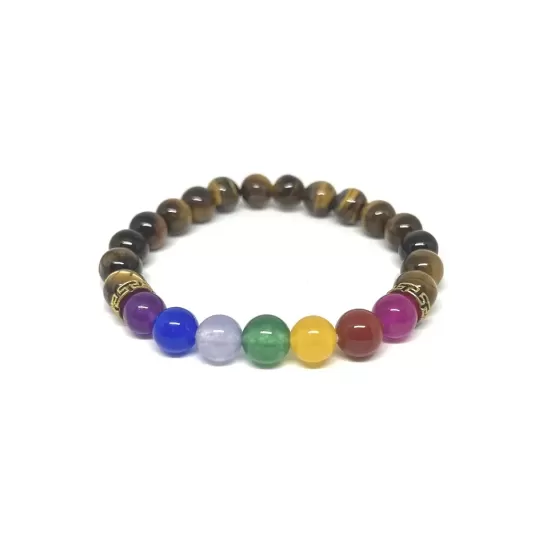 Tiger 7 Chakra Bracelet
