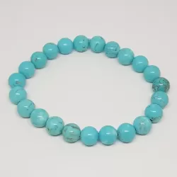 Blue Magnesite Turquoise Bracelet 