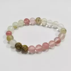 Multi Cherry Quartz Bracelet 