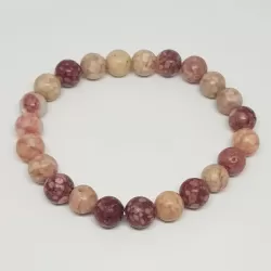 Pink Llanite Bracelet 
