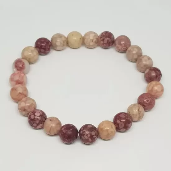 Pink Llanite Bracelet 