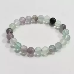 Multi Fluorite Bracelet 