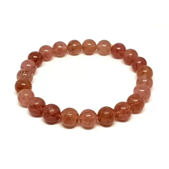 Strawberry Quartz Bracelet 