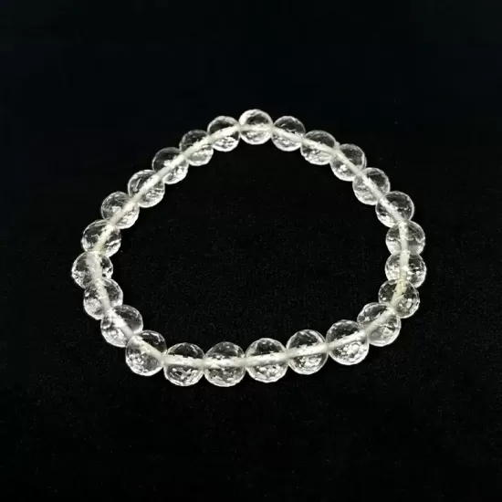 Crystal / Sphatik – Diamond Cut Bracelet 