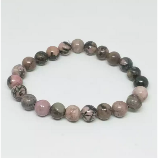 Rhodonite Crystal Bracelet 