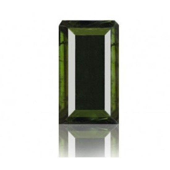 Green Tourmaline Stone 4.10 Carat