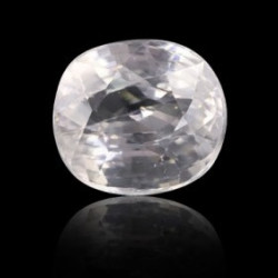 White Zircon Stone 11.60 Carat