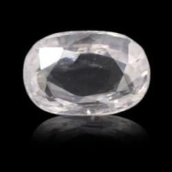 White Zircon Stone 8.72 Carat
