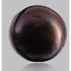 Black Pearl Stone 6.69 Carat